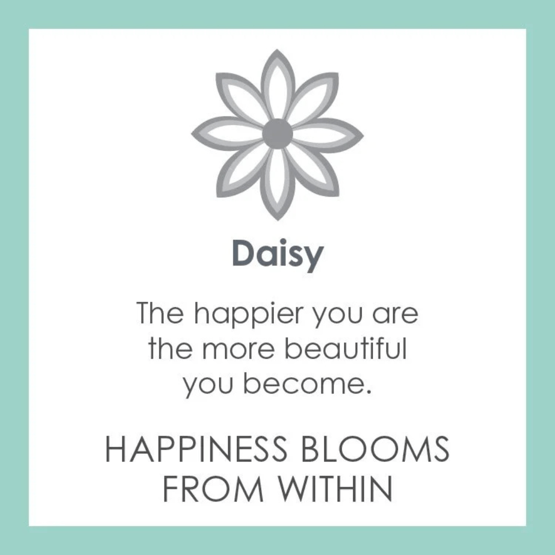 Lola Daisy Pendant - Gold/White - Small - Lola