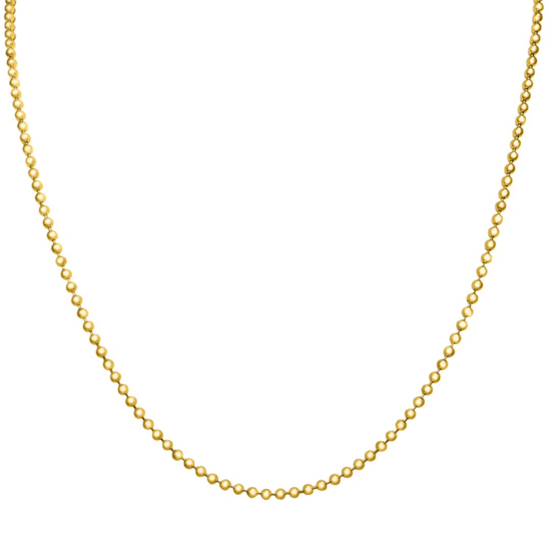 Lola Gold Ball Necklace - 5mm - Lola