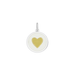 Lola Heart Pendant - Gold Center - Lola