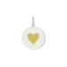 Lola Heart Pendant - Gold Center - Lola