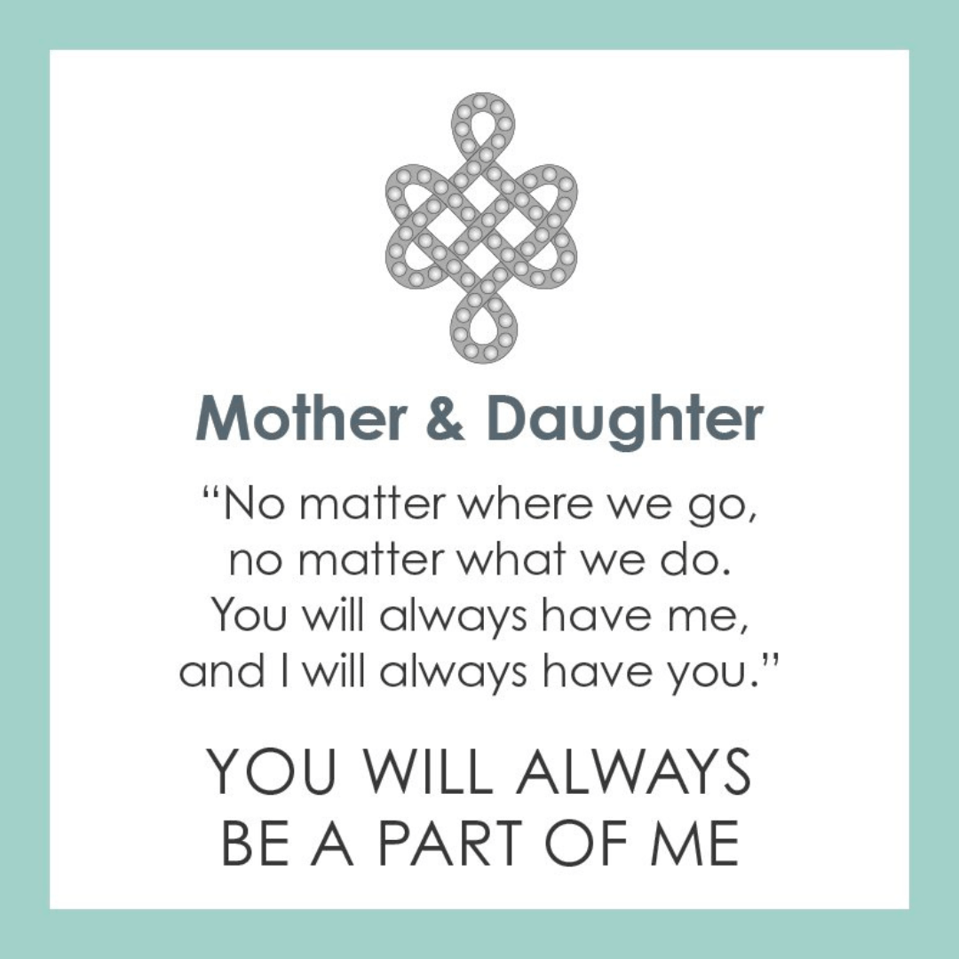 Lola Mother & Daughter Pendant - Vintage Pink - Lola