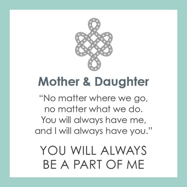 Lola Mother & Daughter Pendant - Vintage Pink - Lola