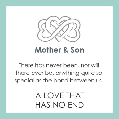 Lola Mother & Son Pendant - Gold Center - Lola