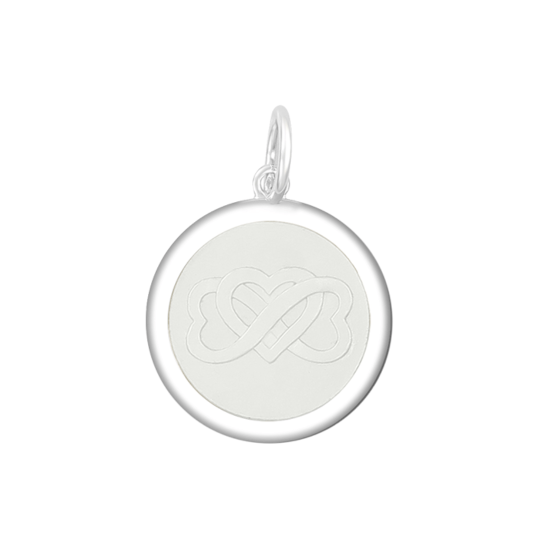 Lola Mother & Son Pendant - Medium - Alpine White - Lola