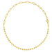 Lola Oval & Ball Split Chain - Gold - Lola