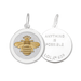 Lola Queen Bee Pendant - Gold/Black - Lola