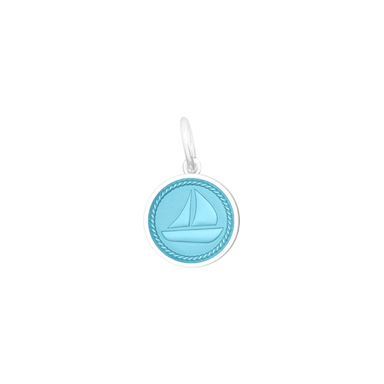 Lola Sailboat Pendant - Light Blue Mini - Lola