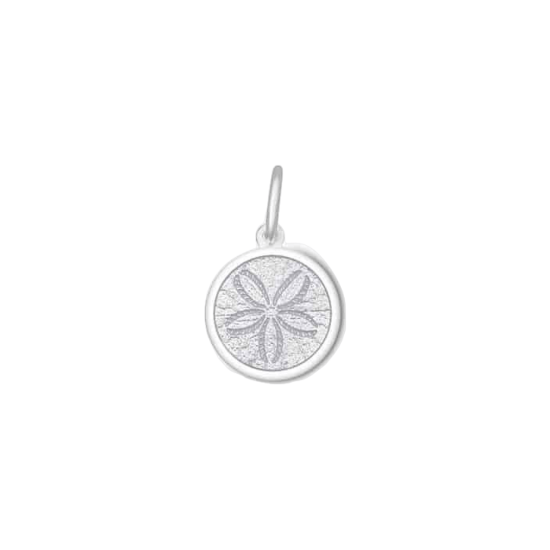 Lola Sand Dollar Pendant - Alpine White - Lola