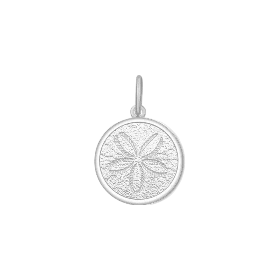 Lola Sand Dollar Pendant - Alpine White - Lola