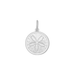 Lola Sand Dollar Pendant - Alpine White - Lola