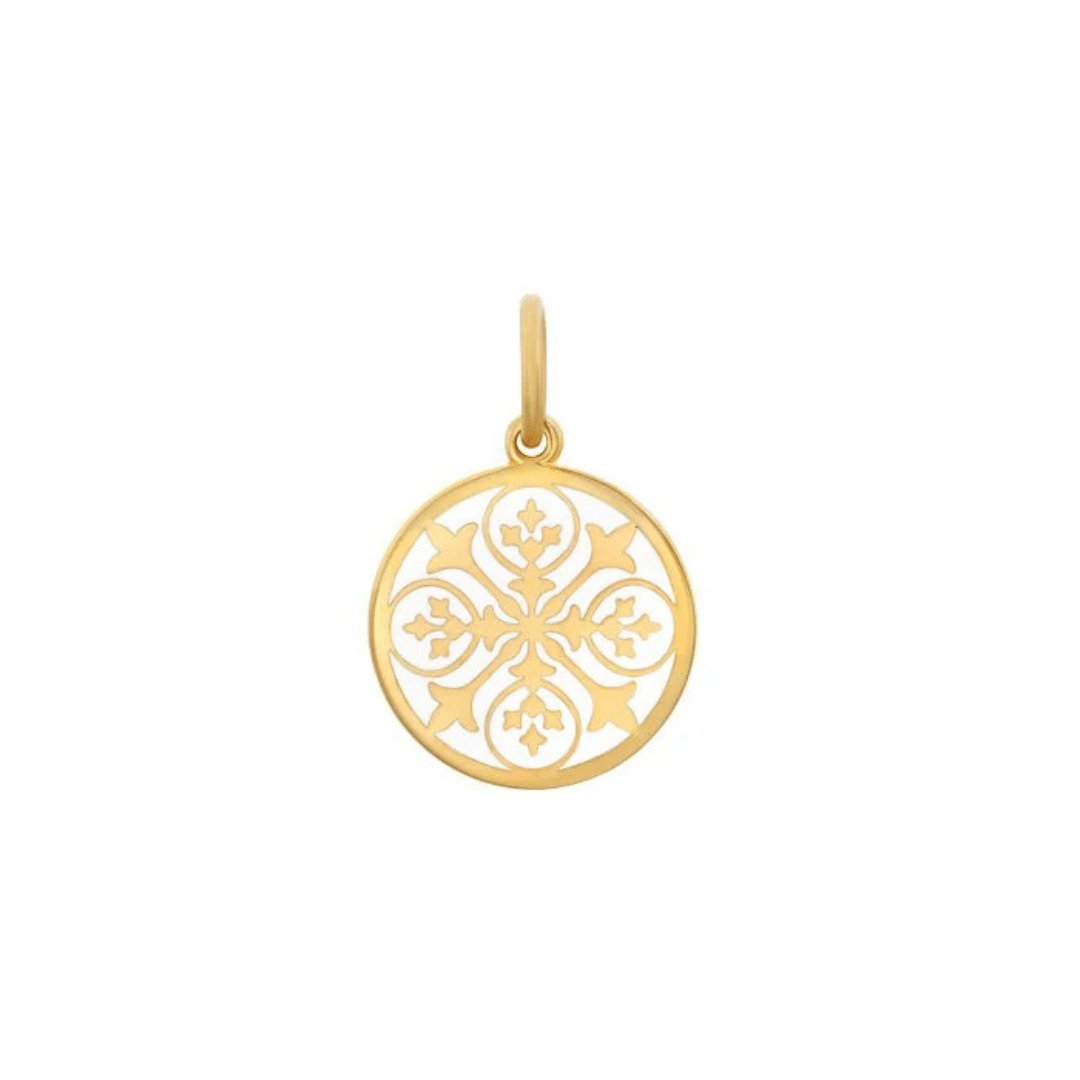 Lola Sisterhood Fleur Pendant - Gold/Alpine White - Lola