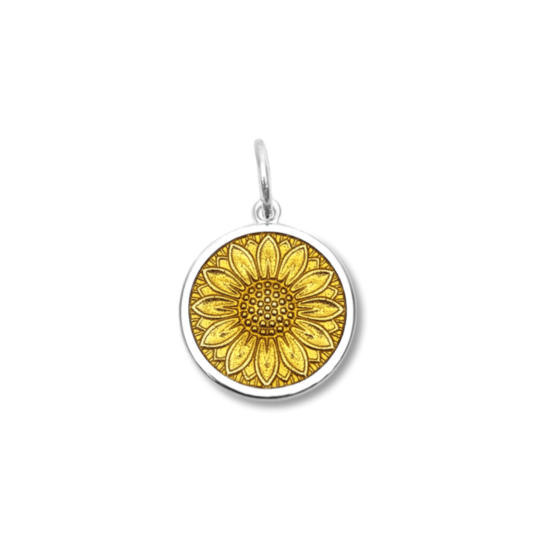 Lola Sunflower Pendant - Gold - Lola
