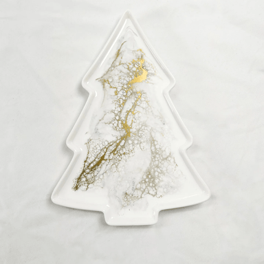 Lynn & Liana Christmas Tree Tray - Gold Quartz - Lynn & Liana