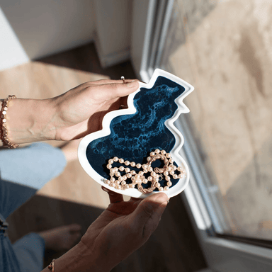 Lynn & Liana Snowman Tray - Northern Lights - Lynn & Liana