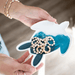 Lynn & Liana Turtle Shaped Ceramic Tray - Ocean Vibes - Lynn & Liana