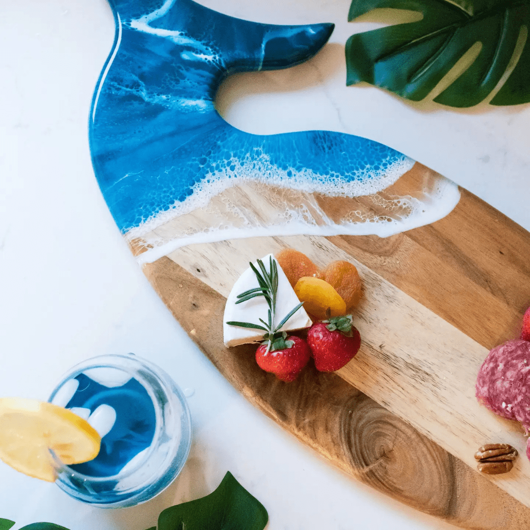 Lynn & Liana Whale Charcuterie Board - Lynn & Liana
