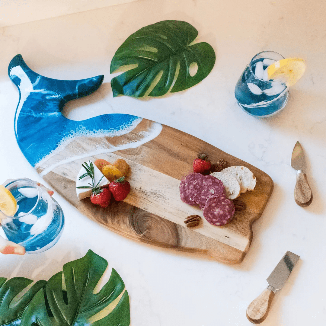 Lynn & Liana Whale Charcuterie Board - Lynn & Liana