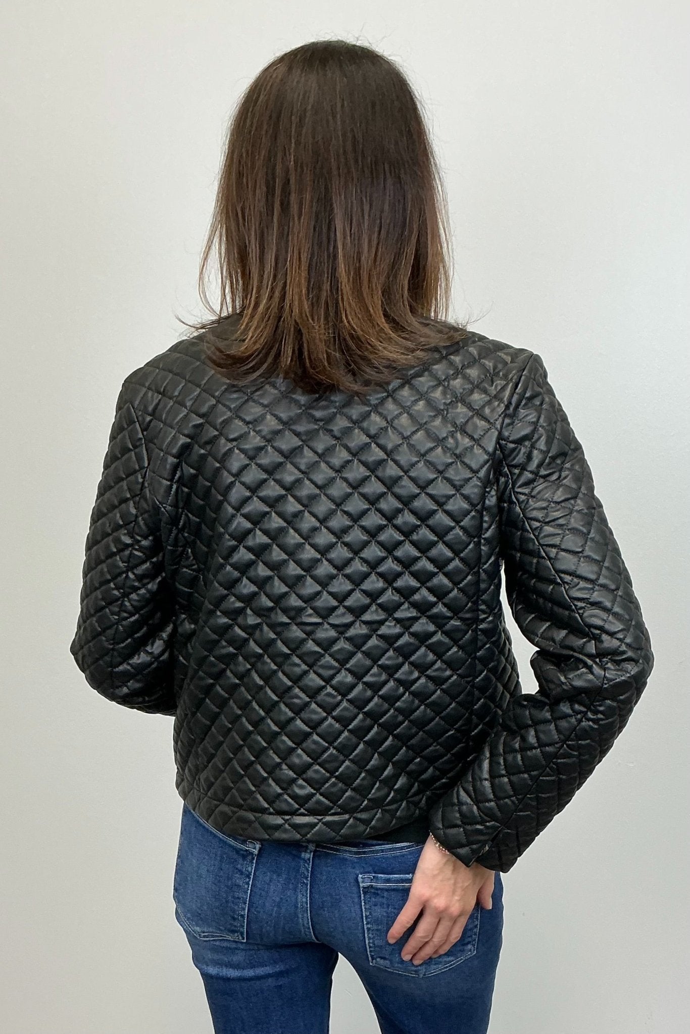 Lysse Aurelle Quilted Vegan Leather Jacket - Lysse