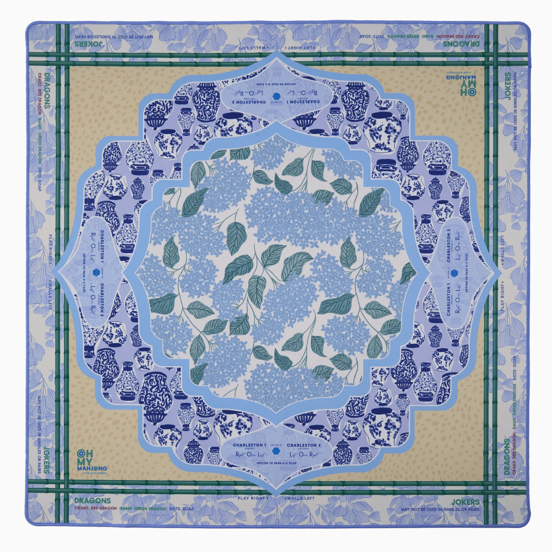 Mahjong Mat in Tube - Luna - Oh My Mahjong