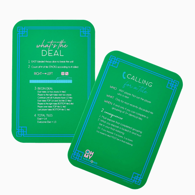 Mahjong Shufflers - Green - Oh My Mahjong