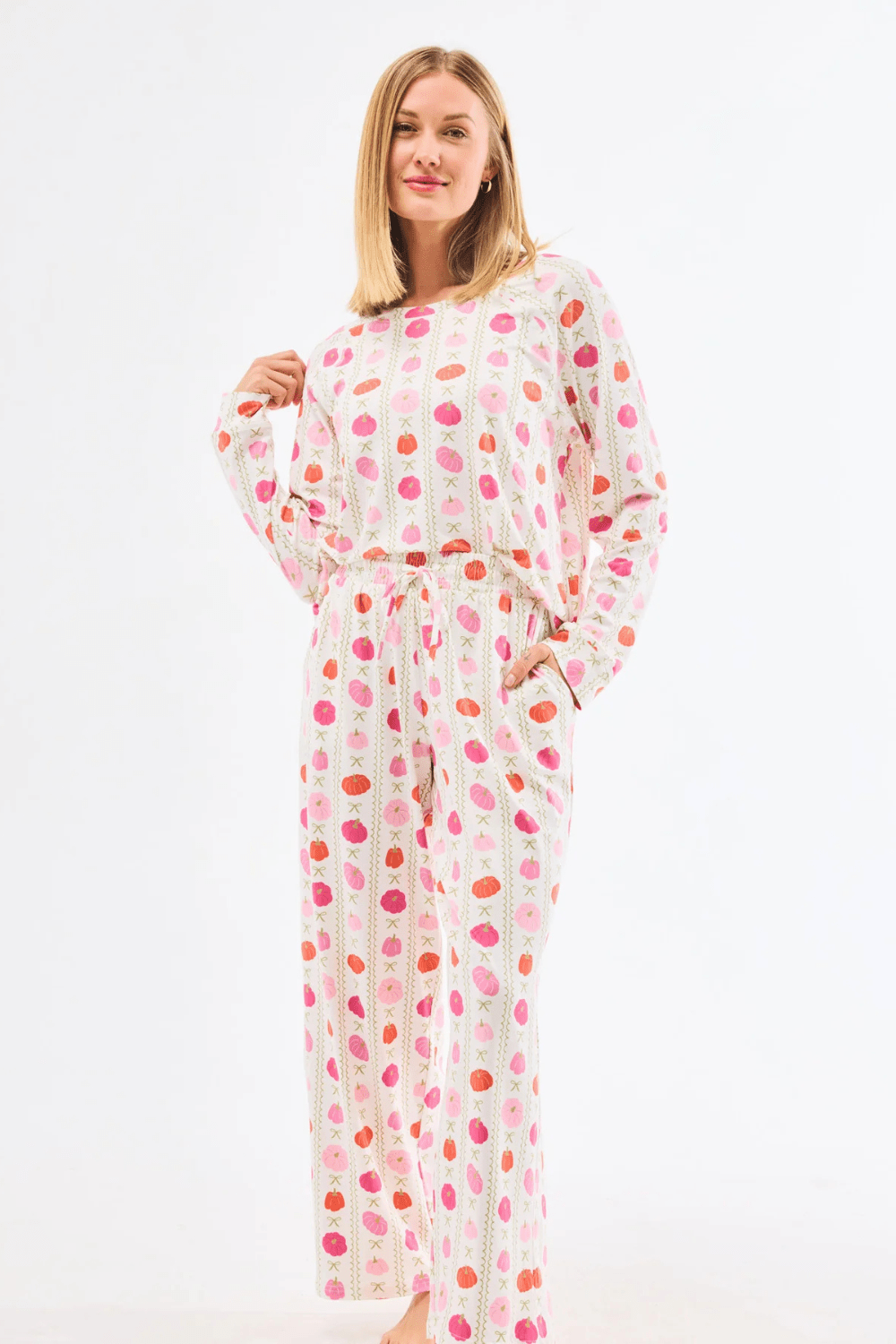 Mary Square Women's Annie Pants Set - Little Pumpkin - Mary Square