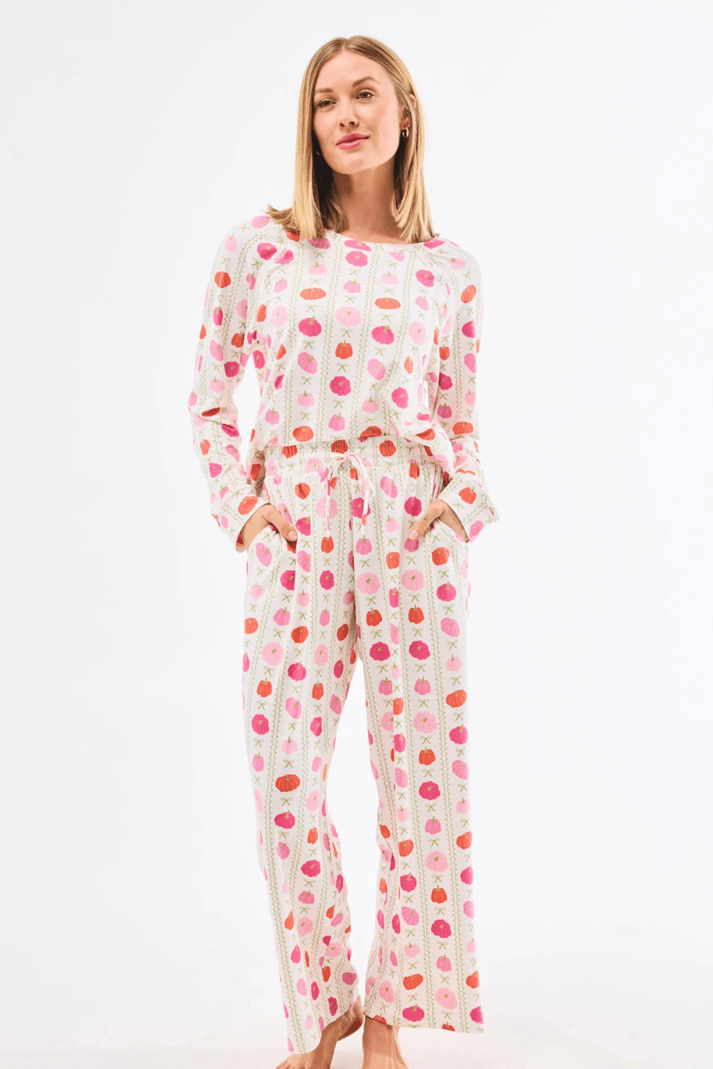 Mary Square Women's Annie Pants Set - Little Pumpkin - Mary Square