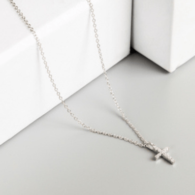 Meghan Browne Aime Cross Necklace - Meghan Browne