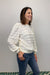 Molly Bracken Solid Knit Sweater - Off White - Molly Bracken