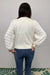 Molly Bracken Solid Knit Sweater - Off White - Molly Bracken