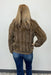 Molly Bracken Woven Jacket - Brown - Molly Bracken