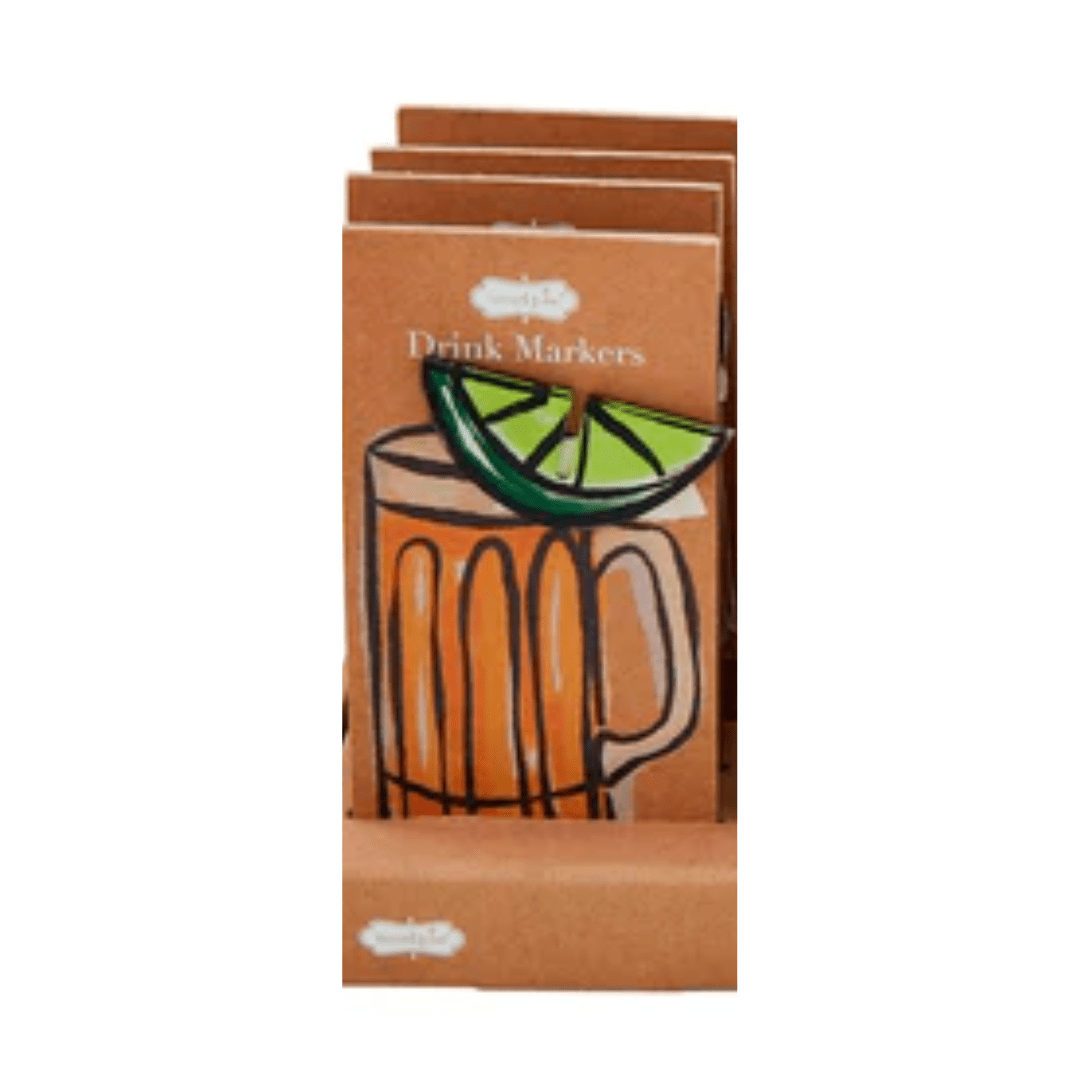 Mud Pie Acrylic Drink Marker Set - Mud Pie