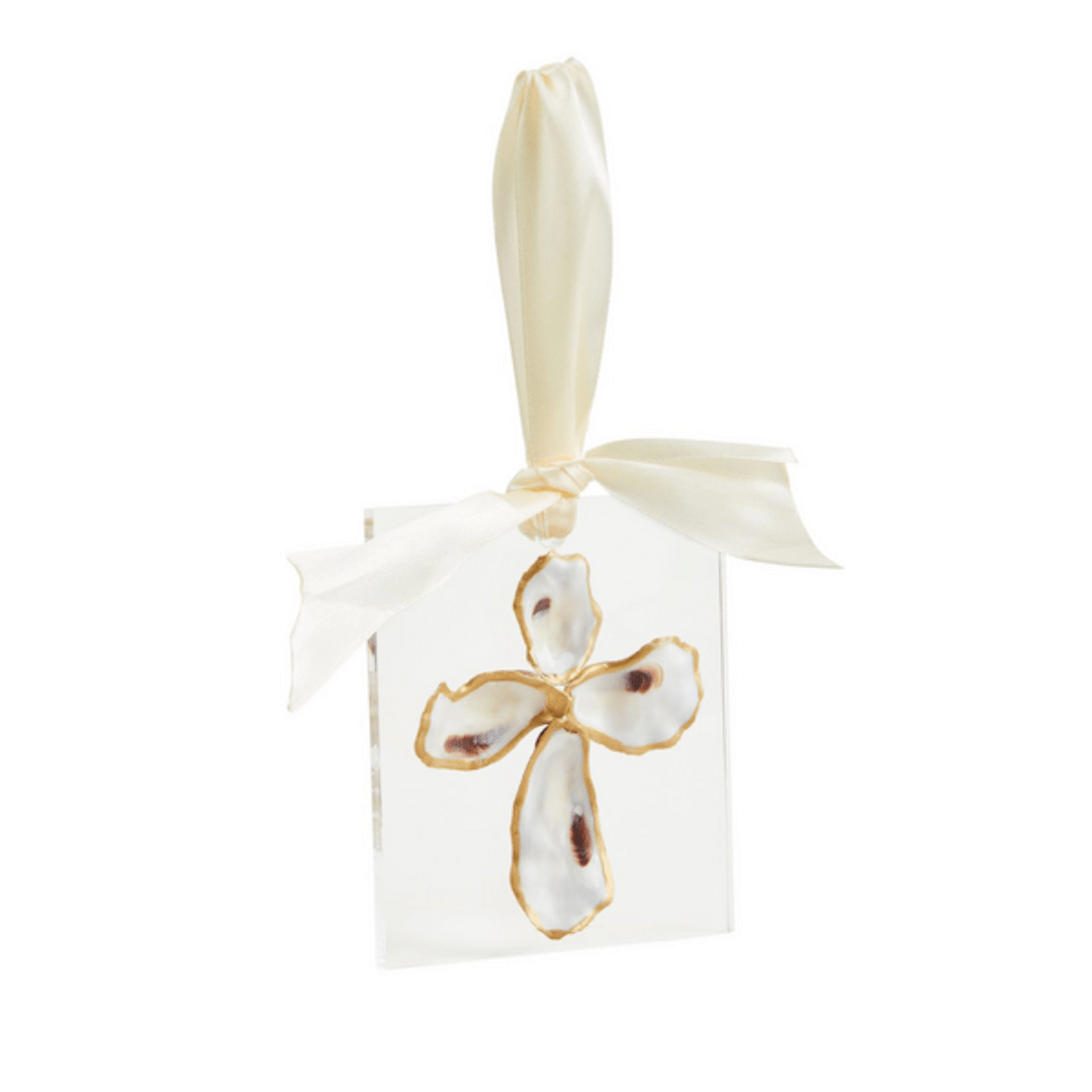 Mud Pie Acrylic Oyster Ornaments - Mud Pie