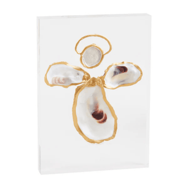 Mud Pie Acrylic Oyster Plaque - Mud Pie