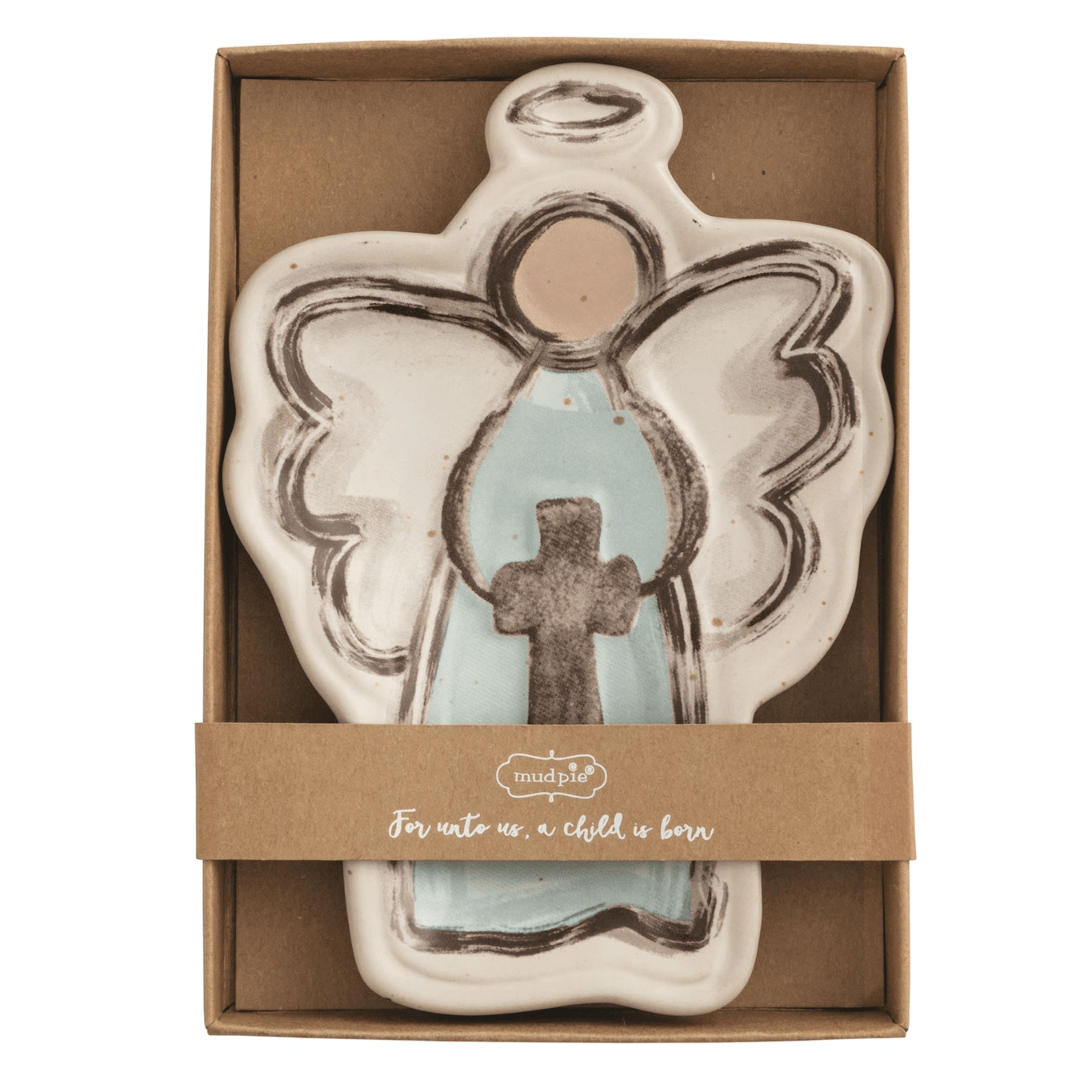 Mud Pie Angel Tidbit Dish - Mud Pie
