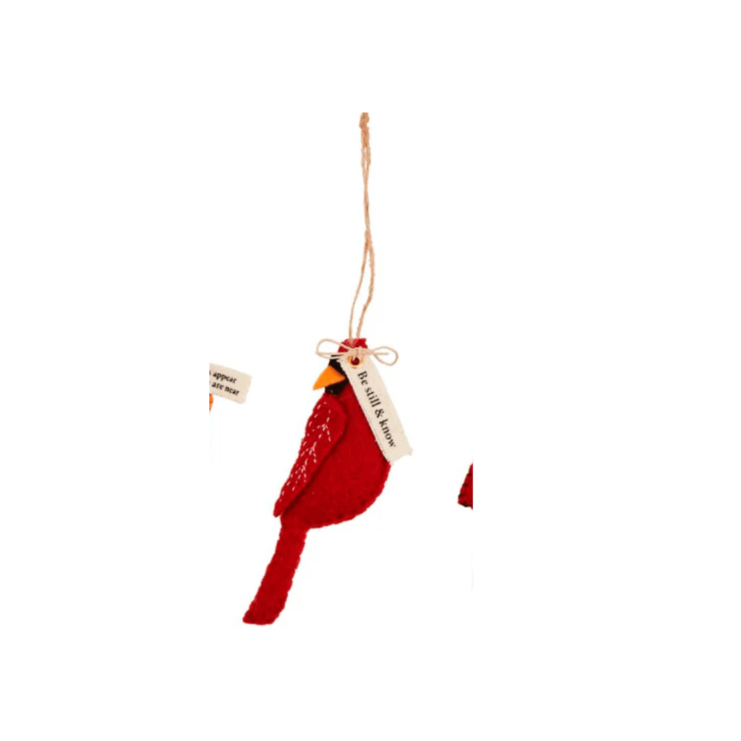 Mud Pie Cardinal Ornament - Mud Pie