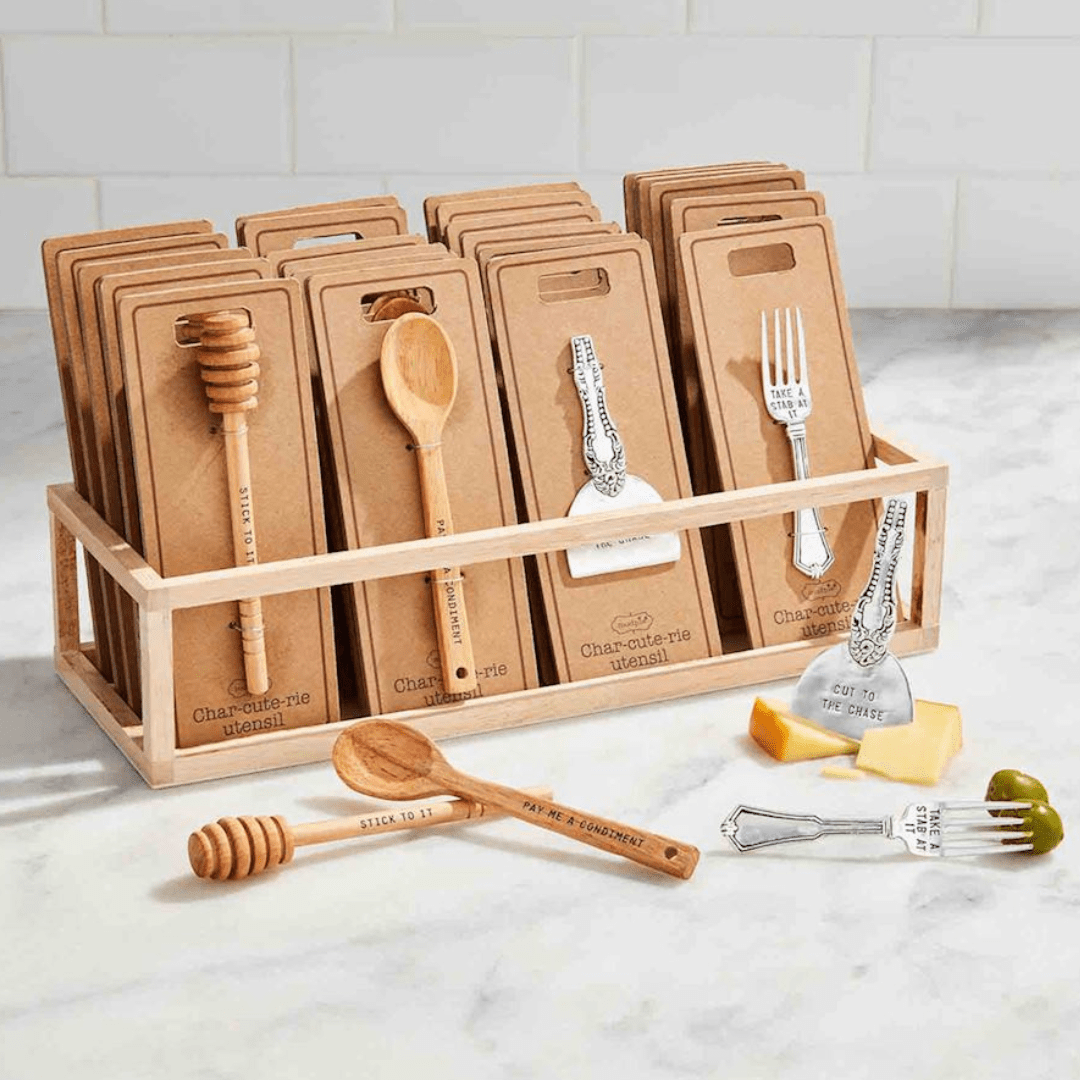 Mud Pie Charcuterie Utensils - Mud Pie