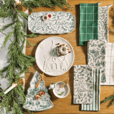 Mud Pie Christmas Church Plate - Mud Pie