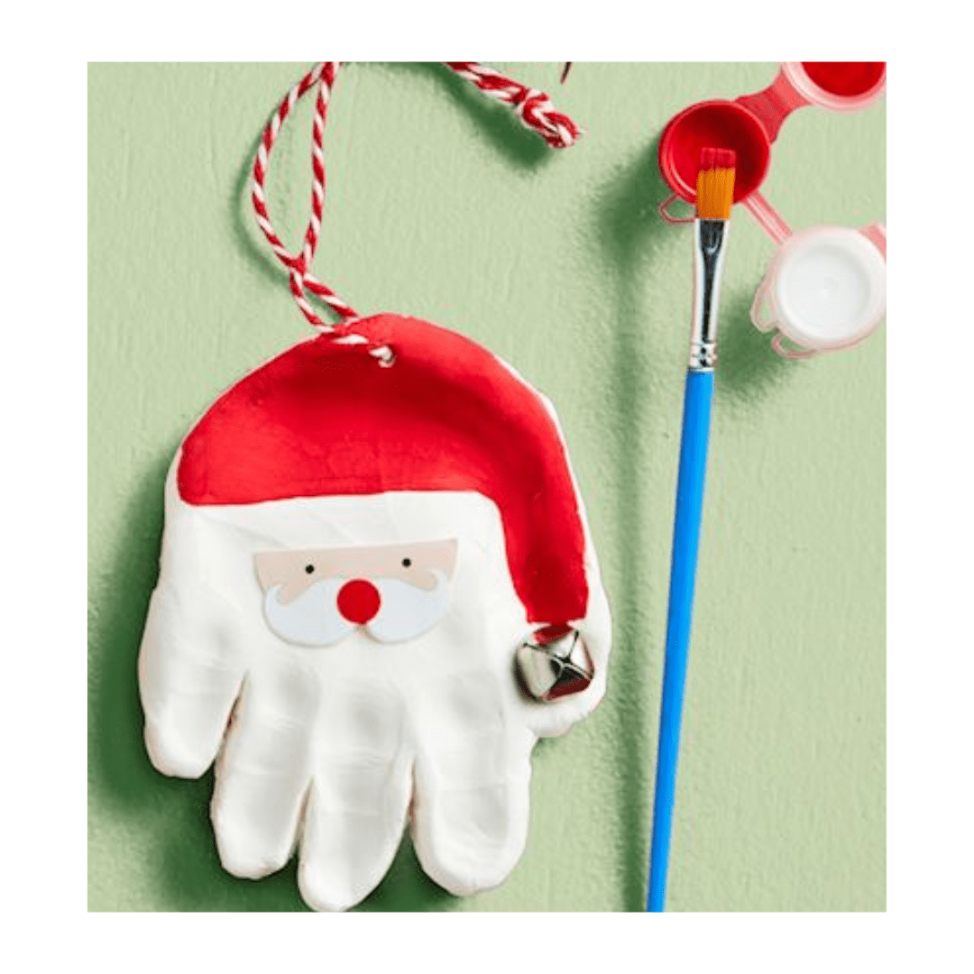 Mud Pie Christmas Handprint Book - Mud Pie