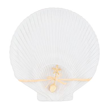 Mud Pie Fan Shell Chip & Dip Set - Mud Pie