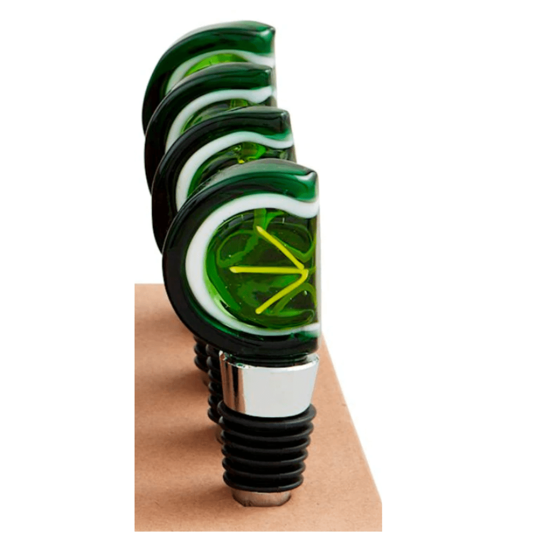 Mud Pie Figural Glass Bottle Stoppers - Mud Pie