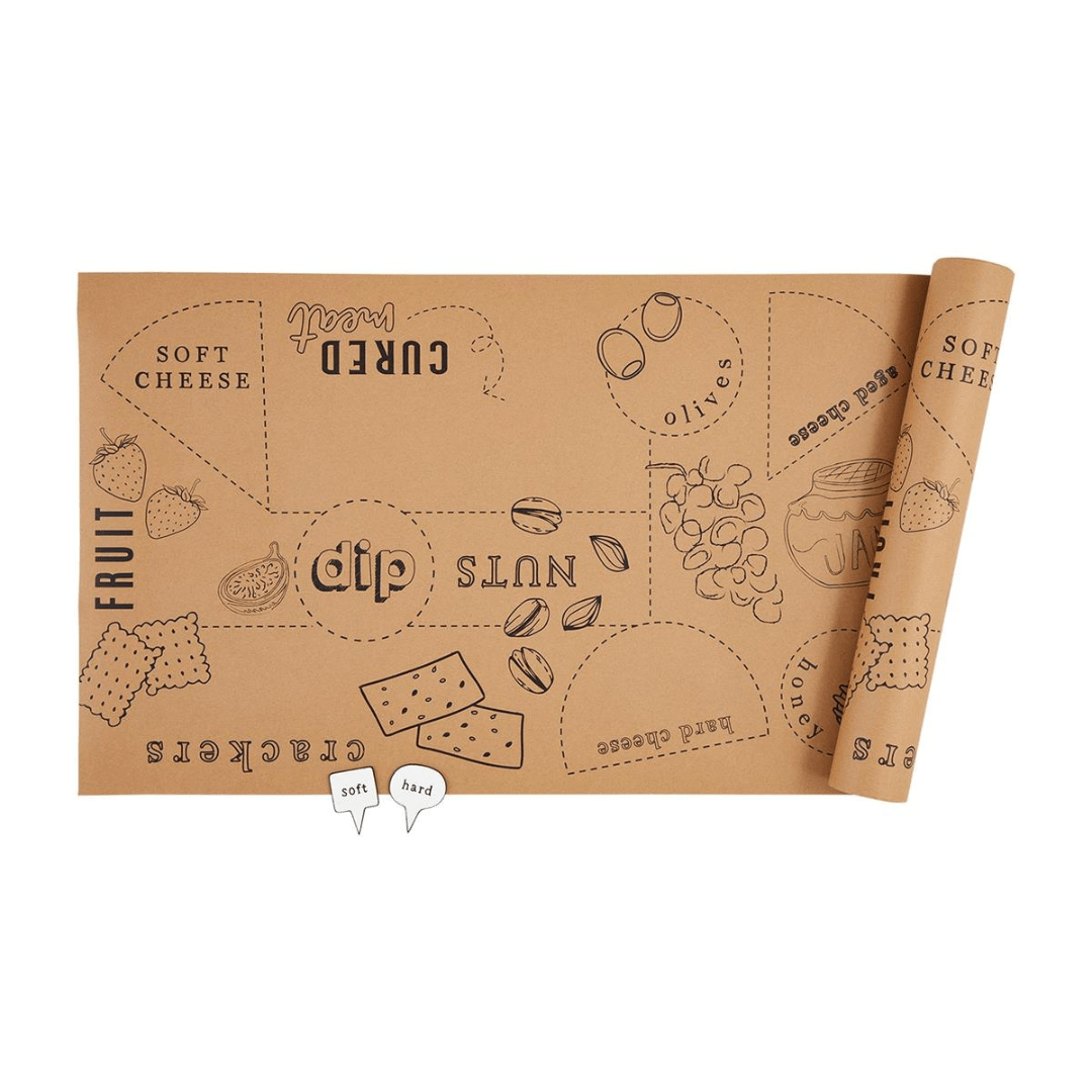 Mud Pie Grazing Table Runner & Cheese Marker Set - Mud Pie