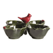 Mud Pie Holly Sectioned Server Set - Mud Pie