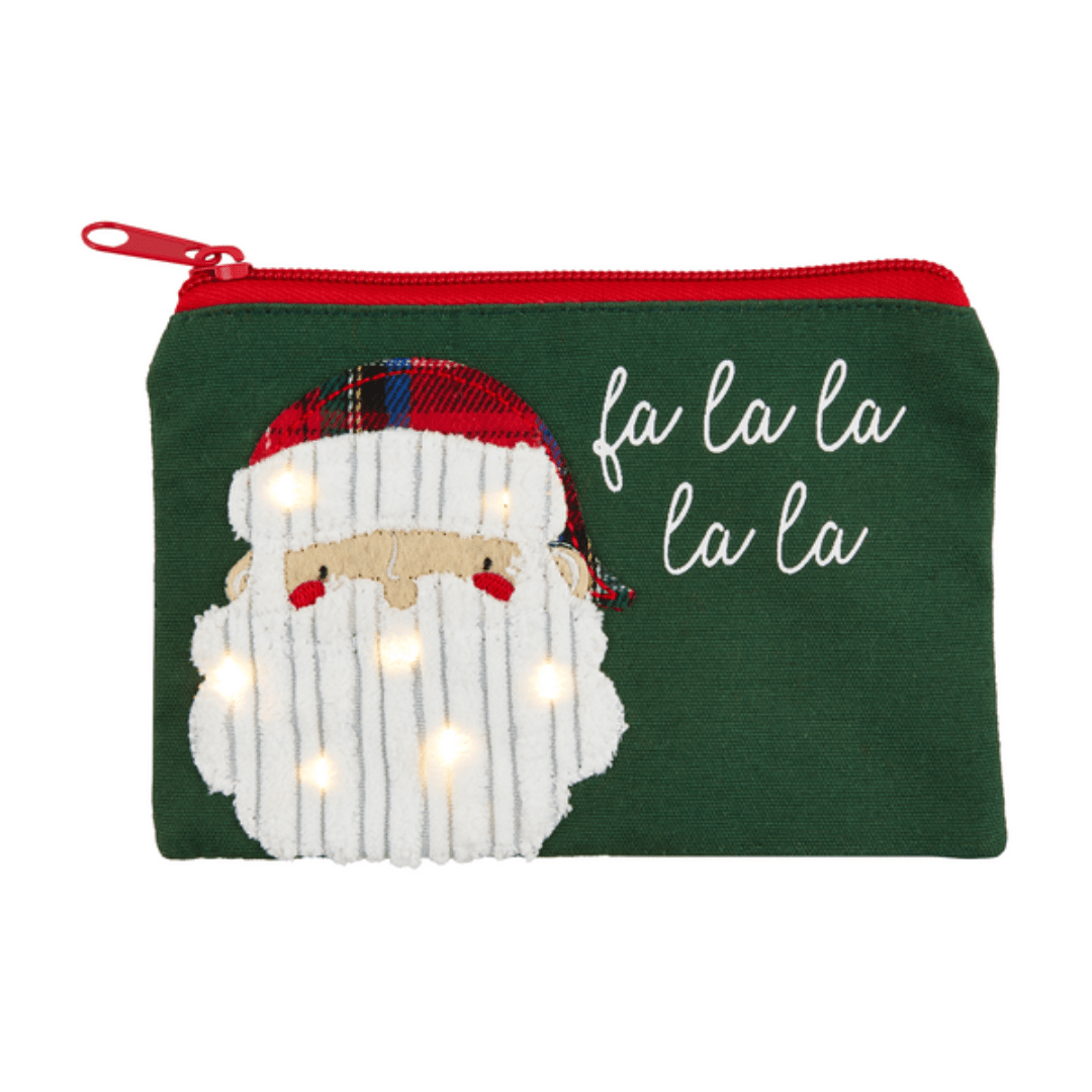 Mud Pie Light Up Christmas Pouch - Mud Pie