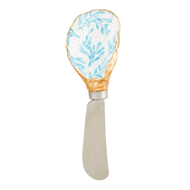 Mud Pie Patterned Oyster Spreader - Mud Pie