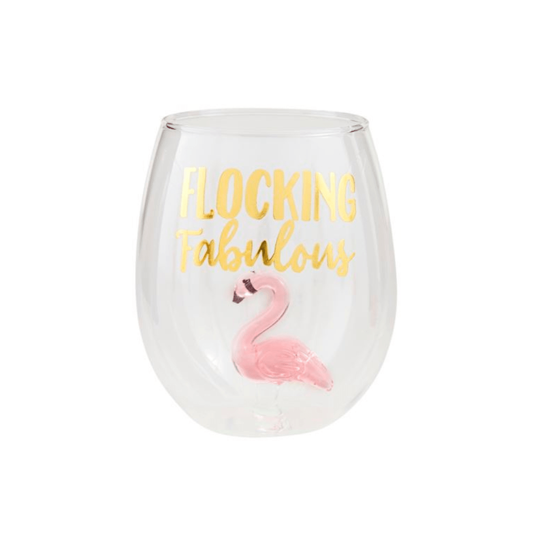 Mud Pie Sea Icon Wine Glass - Mud Pie