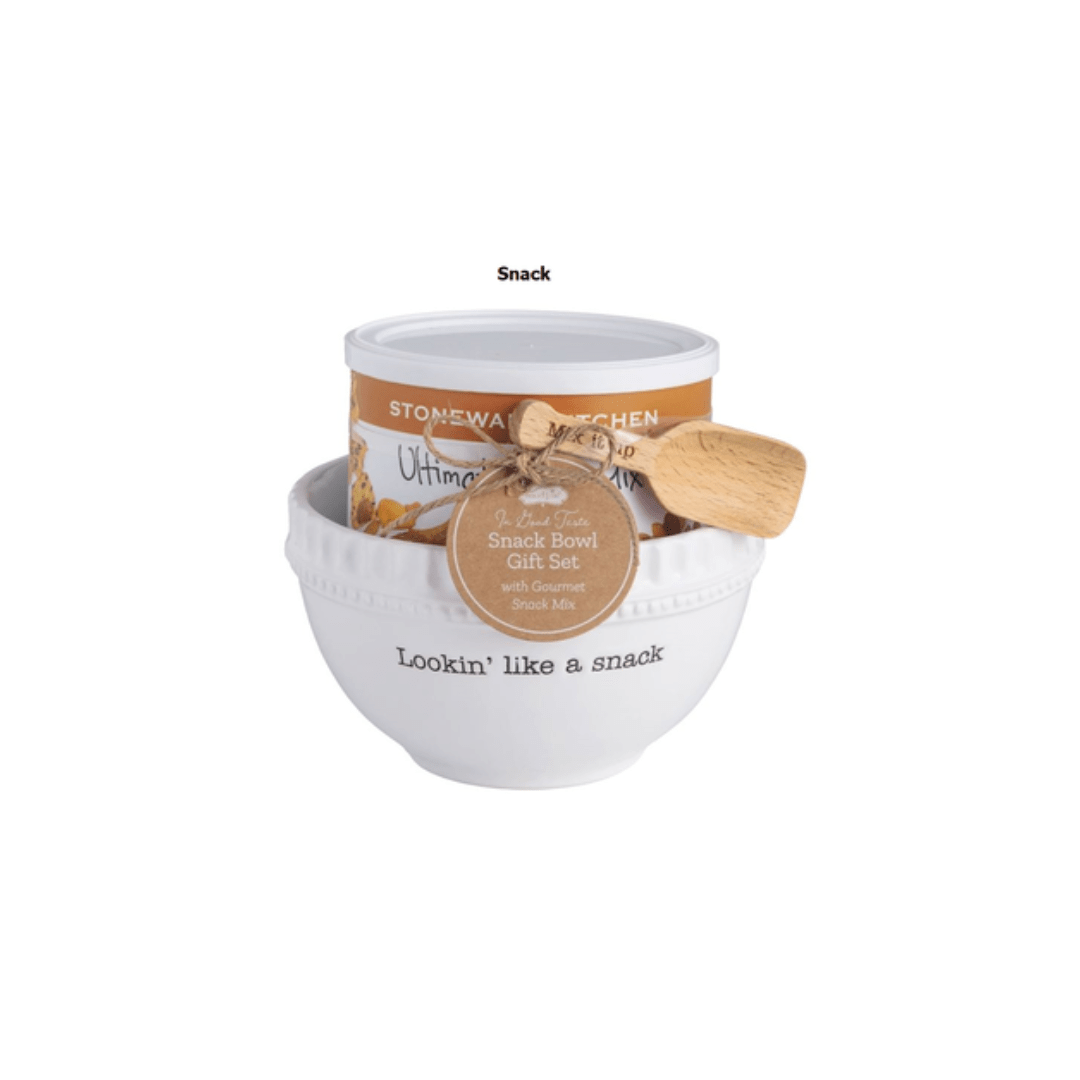 Mud Pie Snack Bowl Gift Set - Mud Pie