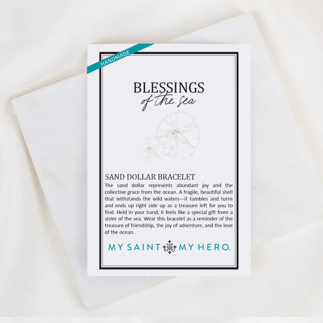 My Saint My Hero Blessings of the Sea - Sand Dollar - My Saint My Hero