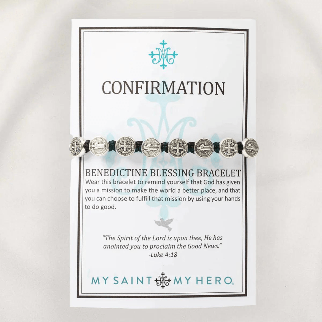 My Saint My Hero Confirmation Blessing Bracelet - My Saint My Hero