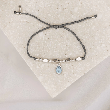 My Saint My Hero Little Saints - Miraculous Mary - Oval Blue - My Saint My Hero