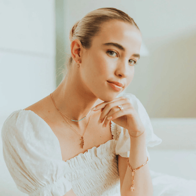 My Saint My Hero Morse Code Necklace - My Saint My Hero